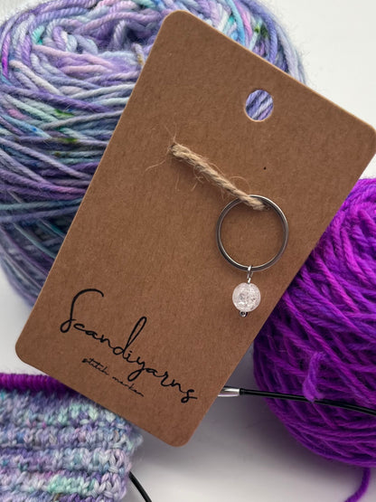 Quarz mit großem Ring Silber