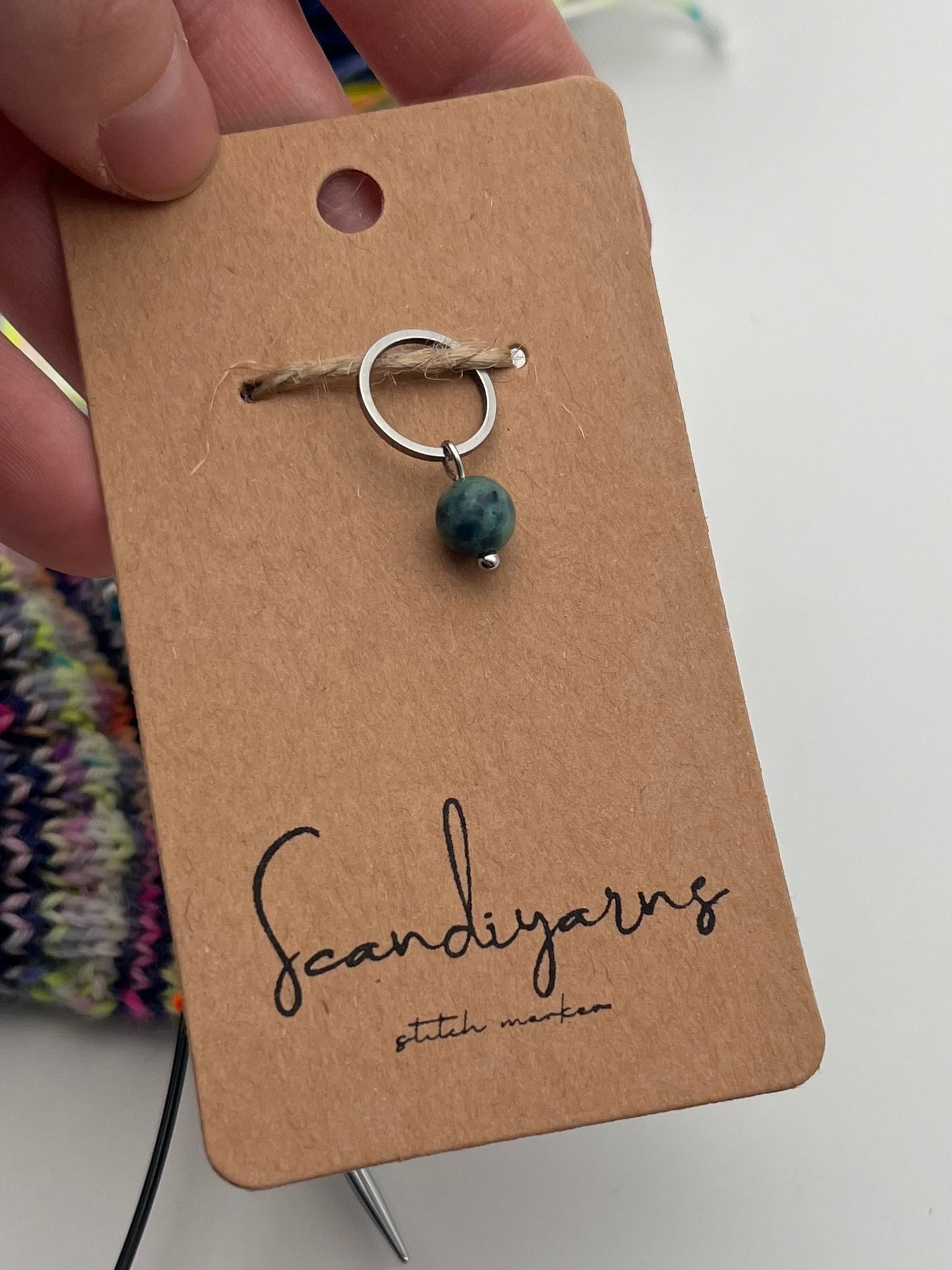 Lapislazuli mit kleinem Ring Silber