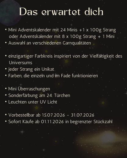 Adventskalender 2026 Vorbestellung