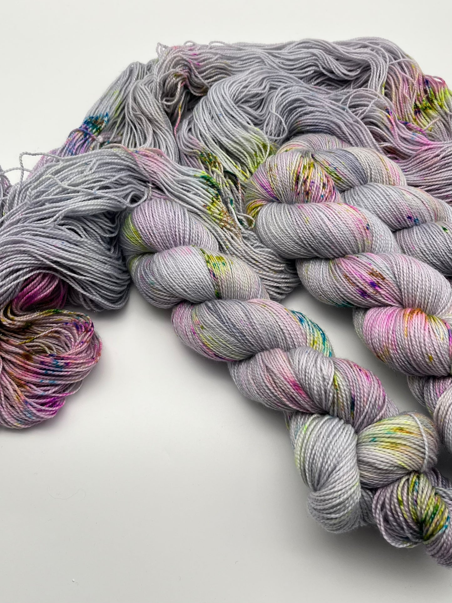 Fairy Garden Glitter Sock