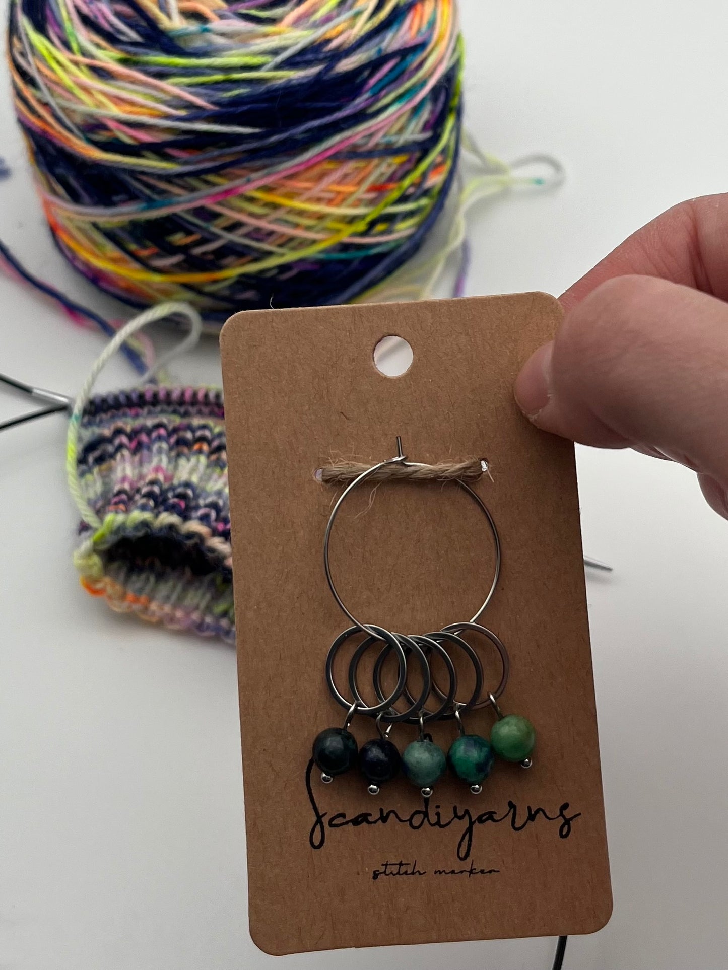 Lapislazuli mit kleinem Ring 5er Set Silber