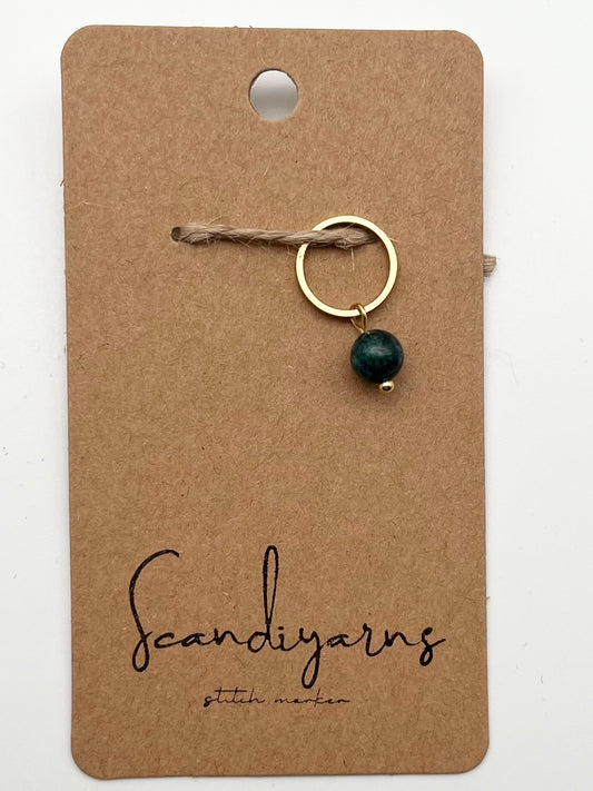 Lapislazuli mit kleinem Ring Gold