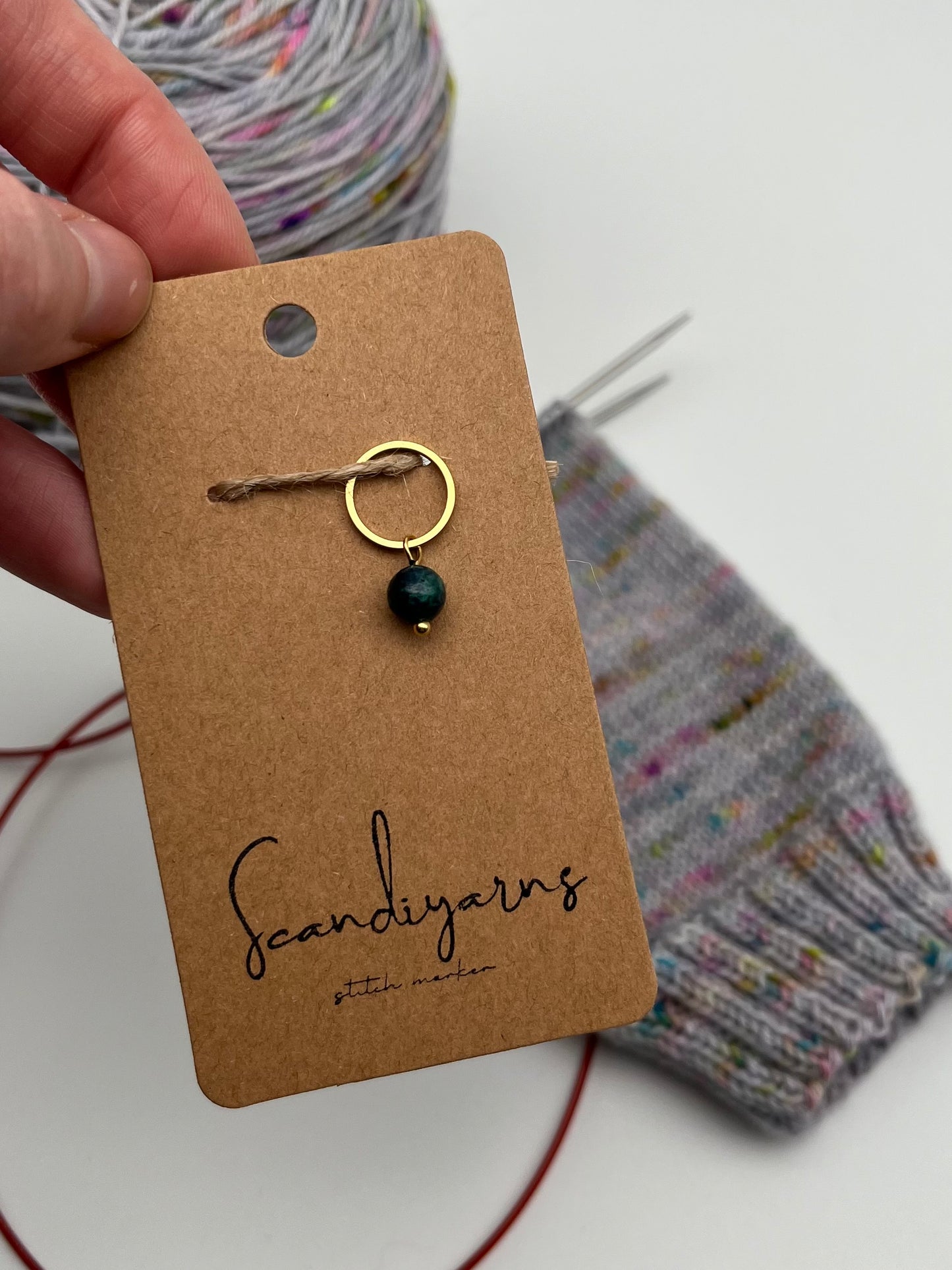 Lapislazuli mit kleinem Ring Gold