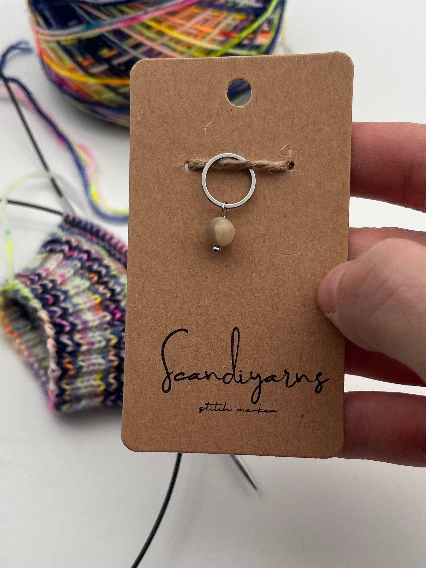 Sonnenstein mit kleinem Ring Silber